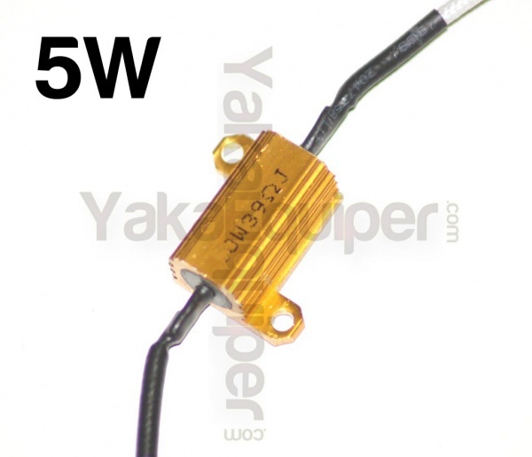 Resistance 5W Anti Erreur Canbus OBD