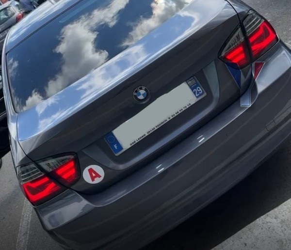 2 Feux arriere BMW Serie 3 E90 05-08 - LTI - Rouge/Fumé