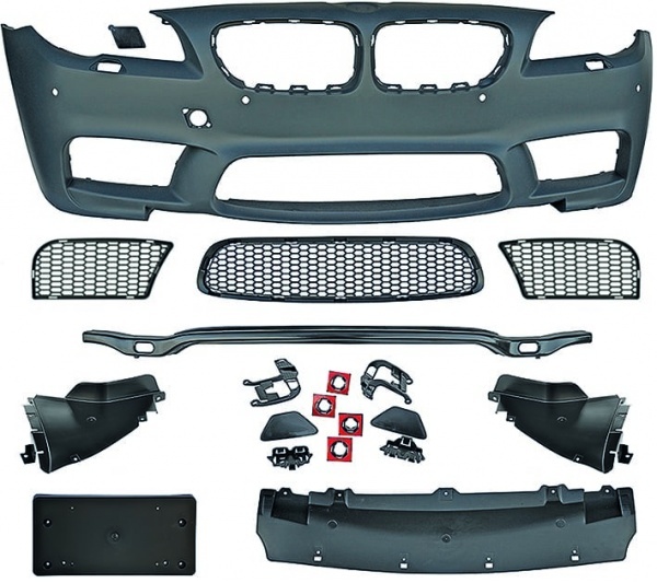 Pare choc avant BMW Serie 5 F10 F11 - 10-13 - look M5 - PDC