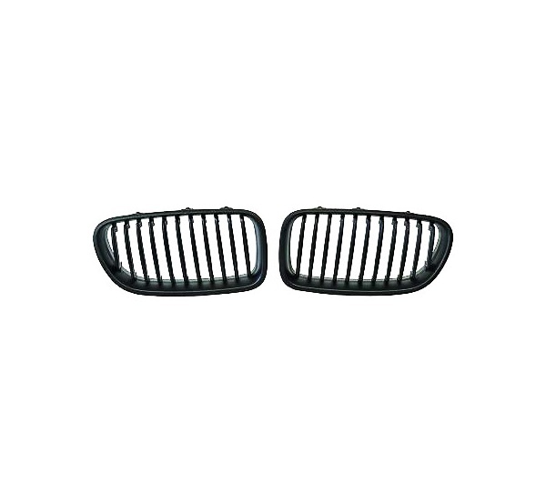 Grilles calandre BMW Serie 5 F10 F11 10-13 - Noir Mat