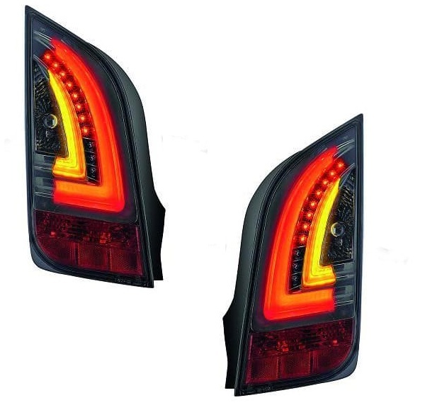 2 Feux arriere LED Skoda Citigo - VW Up! - 11-16 - Teinte
