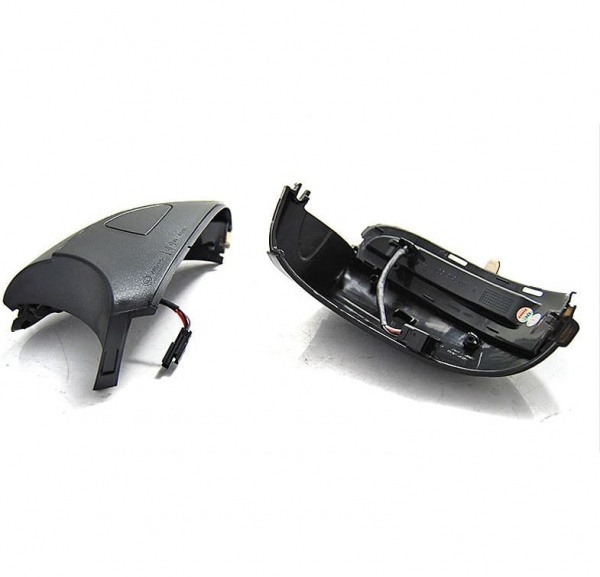 2 Clignotants retro dynamiques LED VW Golf 6 Touran 10-15 - Noir
