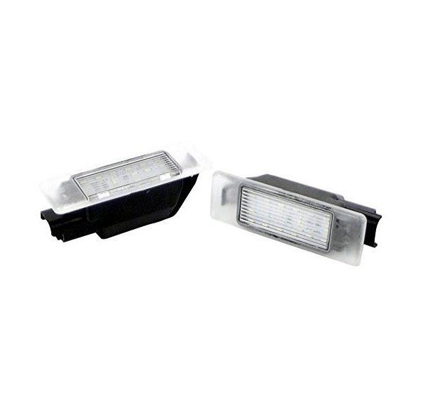 Pack LED plaque immatriculation PEUGEOT