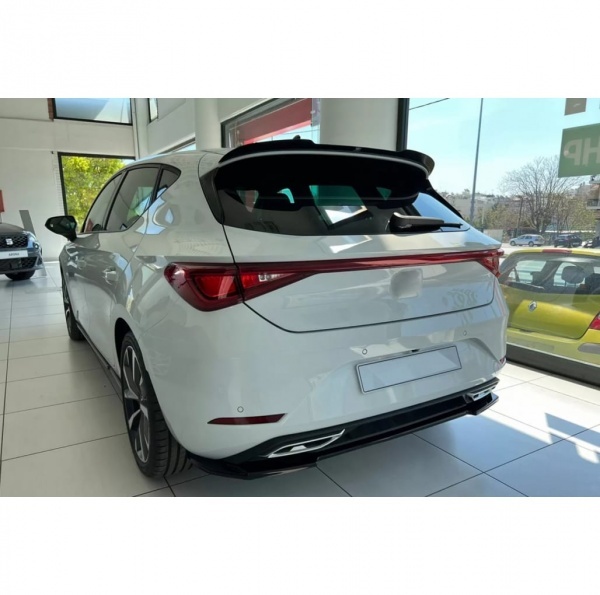 Becquet spoiler de toit - Seat Leon 4 20-23 - noir brillant