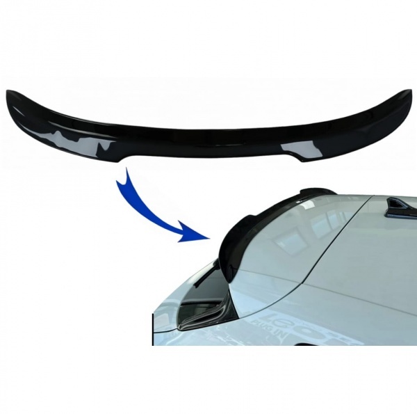 Becquet spoiler de toit - Seat Leon 4 20-23 - noir brillant