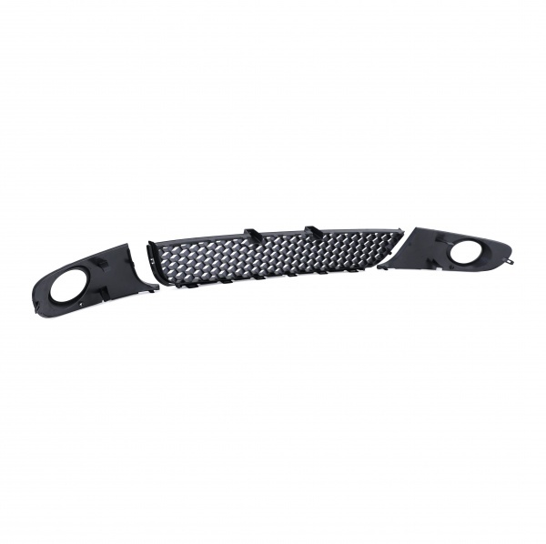 Grilles VW GOLF 6 - look GTI nid d'abeille - Noir mat