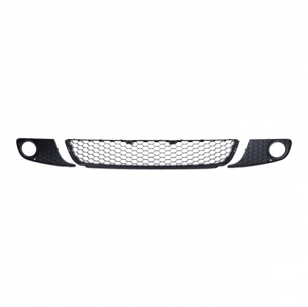 Grilles VW GOLF 6 - look GTI nid d'abeille - Noir mat