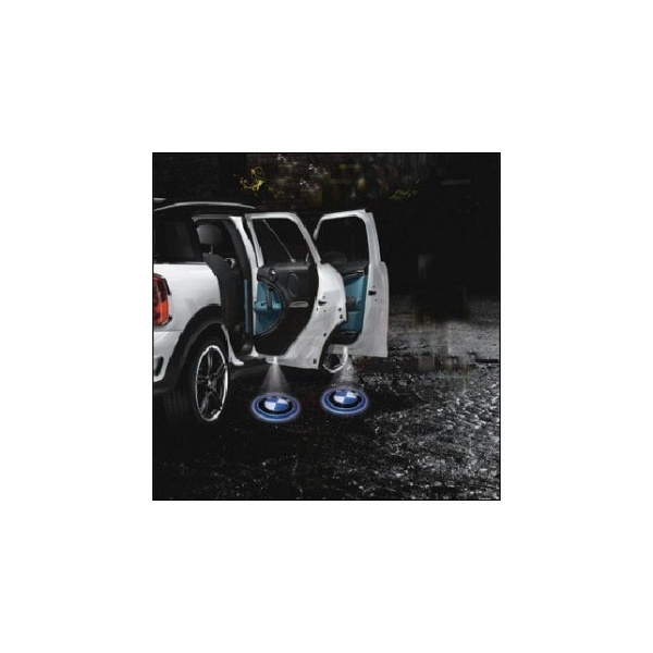 Pack Ghost LED Light Bas de porte Serie 3 5 6 7 X - Logo BMW