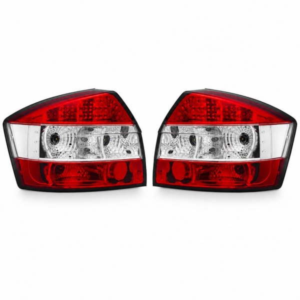 2 Feux arrière Audi A4 B6 2000-2004 - LED - Rouge