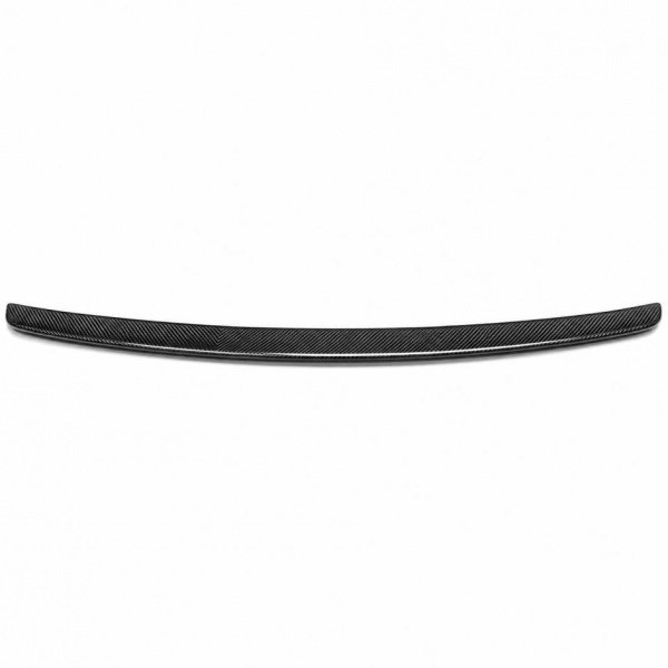 Becquet arrière carbone véritable pour Audi A4 B9 Berline 2015-2024
