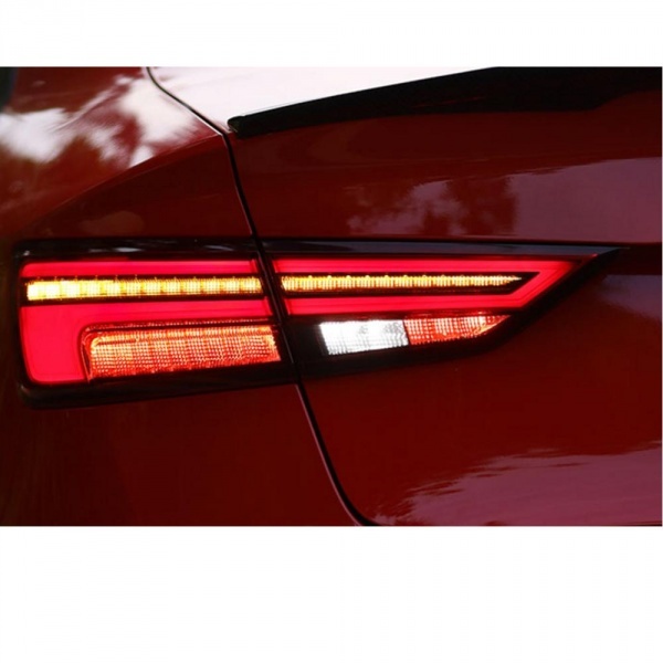 2 Feux arriere LED AUDI A3 8V halogene berline dynamiques - 16-20 - Rouge