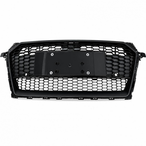Calandre look RS noir mat / brillant avec PDC pour Audi TT / TTS 14-17