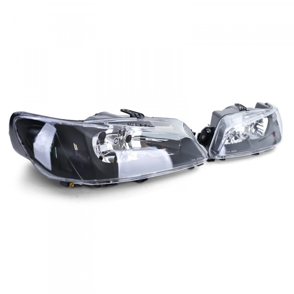 2 Phares pour Peugeot 306 - H7 - Noir