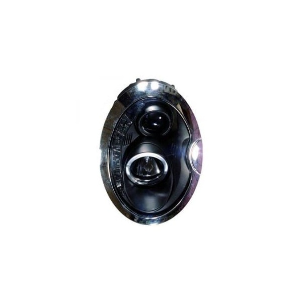 2 Phares avant Mini R50-52-53 Angel Eyes 01-06 - Noir