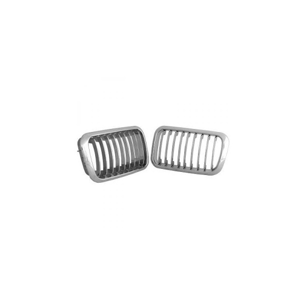 Grilles calandre BMW Serie 3 E36 90-96 - Chrome