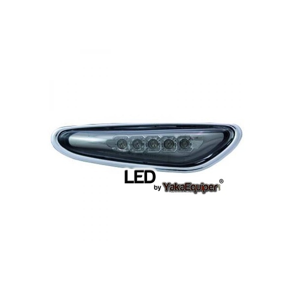 Clignotants repetiteurs LED d'aile BMW E83 E60 E46 - Noir