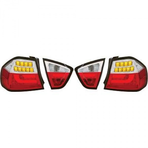 2 Feux arriere BMW Serie 3 E90 05-08 - LTI - Clair