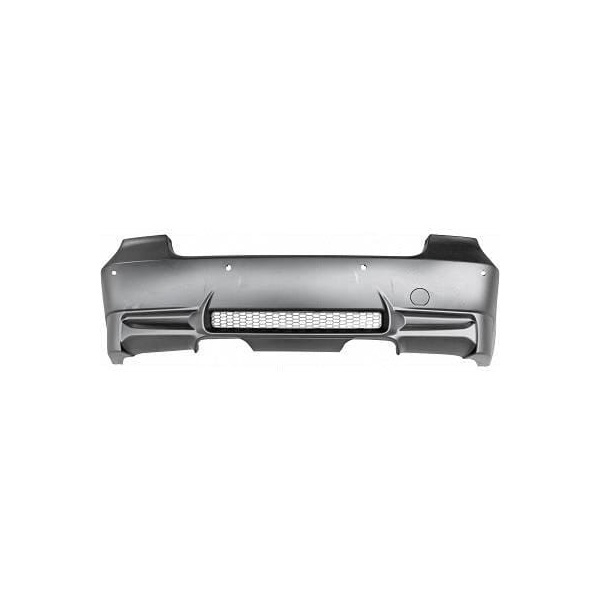Pare choc arriere BMW Serie 3 E90 04-11 look M3 double - PDC