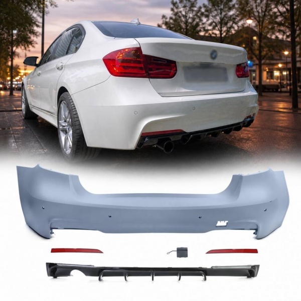 Pare choc arriere BMW Serie 3 F30 11-18 -M-P - PDC