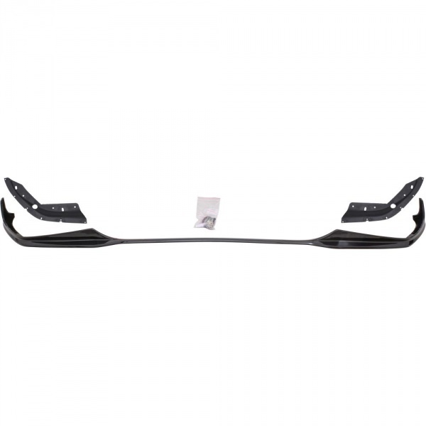 Spoiler lame pare choc - BMW Serie 3 G20 G21 18-21  - look mperf - noir brillant