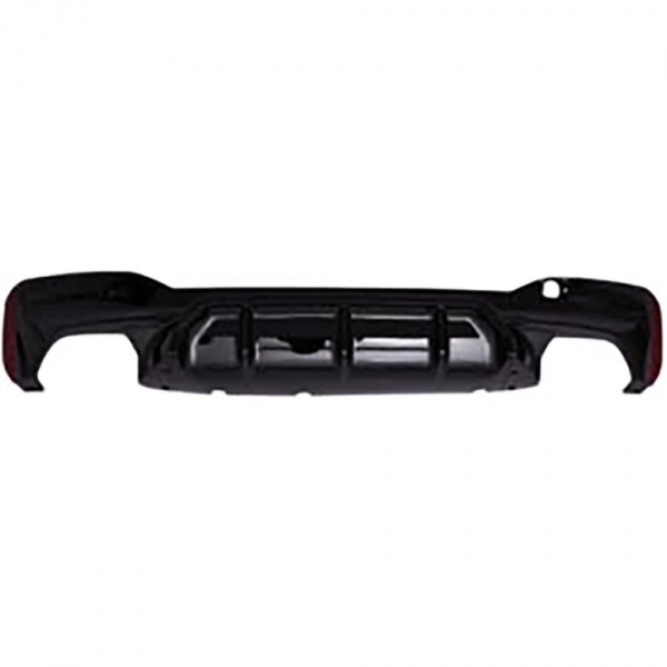 Diffuseur arrière look M-Performance noir brillant pour BMW Série 5 G30 / G38 M-Tech 17-24