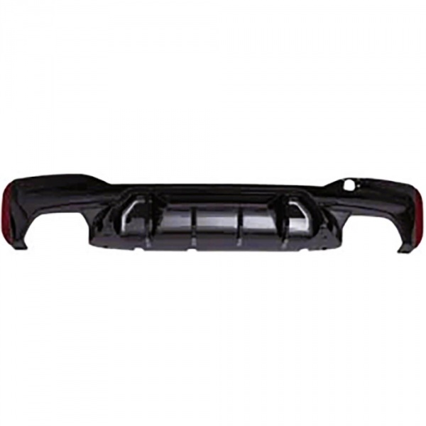 Diffuseur arrière look Sport-Competition noir brillant pour BMW Série 5 G30 / G38 M-Tech 17-24