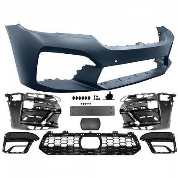 Pare choc avant look M5 avec ACC et PDC pour BMW Série 5 G30 / G31 20-23