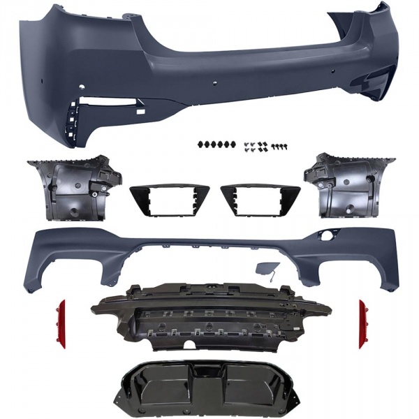 Pare choc arrière look CS avec PDC pour BMW Série 5 G30 20-23