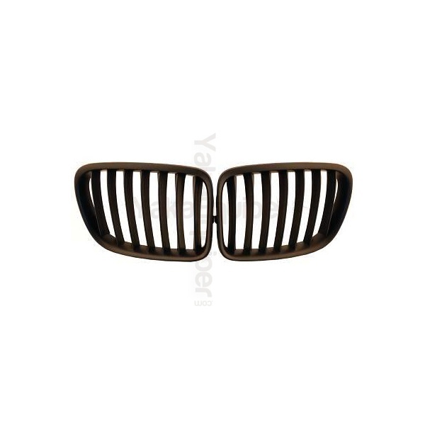 Grilles calandre BMW X1 (E84) 09-12 - Noir Mat