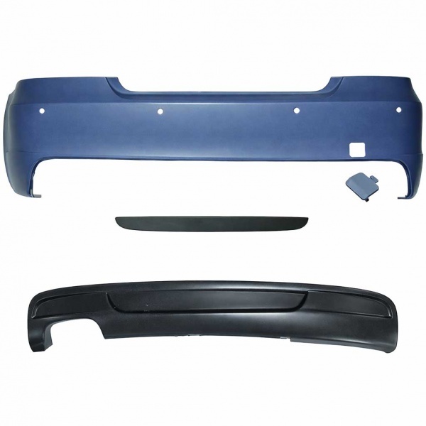 Pare choc arriere BMW Serie 1 E82 E88 07-13 look Mtech - PDC