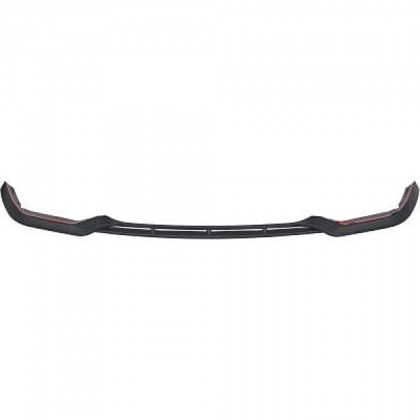 Spoiler lame de pare choc - BMW Serie 1 F20 F21 look M2 LCI 15-19 - noir brillant