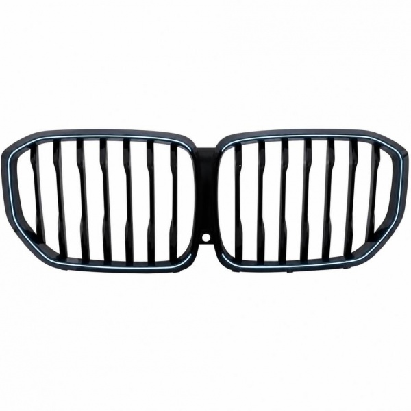 Calandre avant look Performance noir brillant à LED avec caméra pour BMW X5 G05 18-22