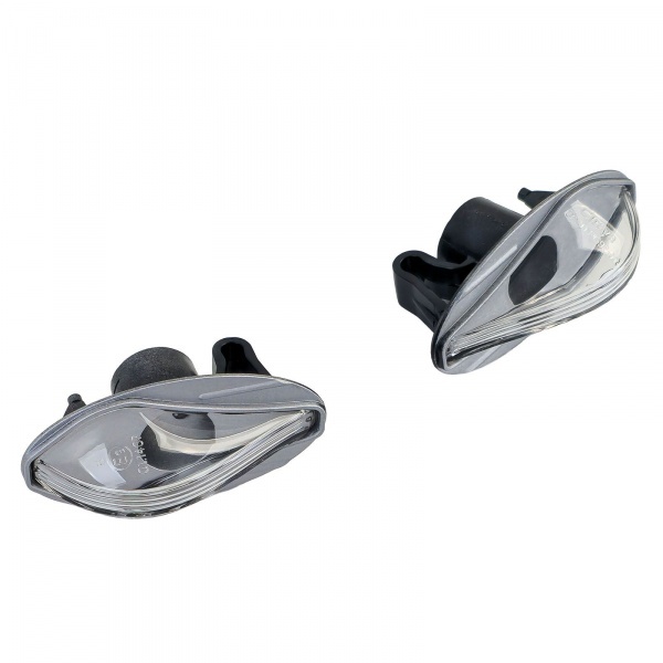 2 Clignotants d'aile Peugeot 107 206 307 407 Partner - gris