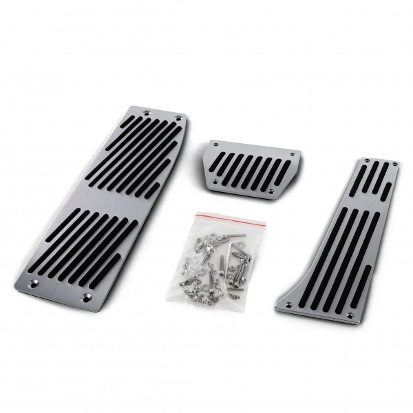 Jeu de pedales alu boite auto BMW E30 E36 E46 E90 E91 E92 E93  - Alu