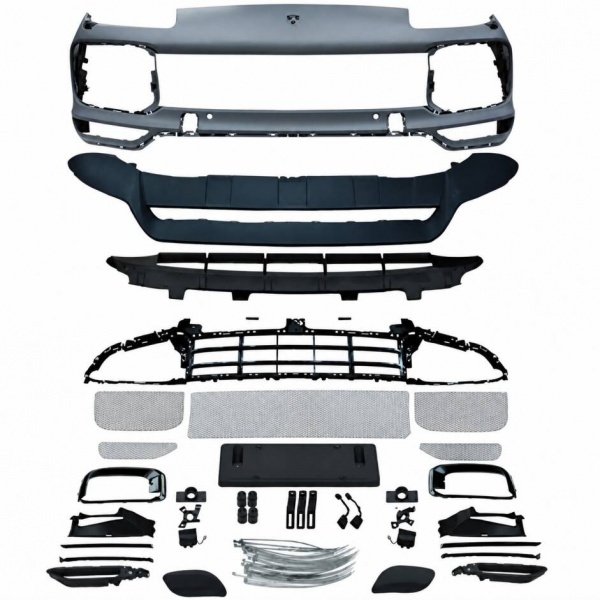 Pare choc avant look Turbo avec PDC pour Porsche Cayenne 9PA 07-10