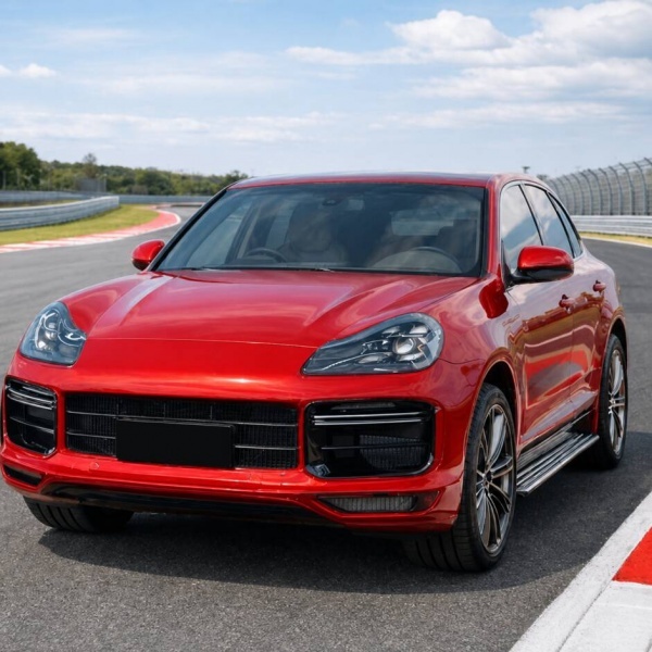 Pare choc avant look Turbo avec PDC pour Porsche Cayenne 9PA 07-10
