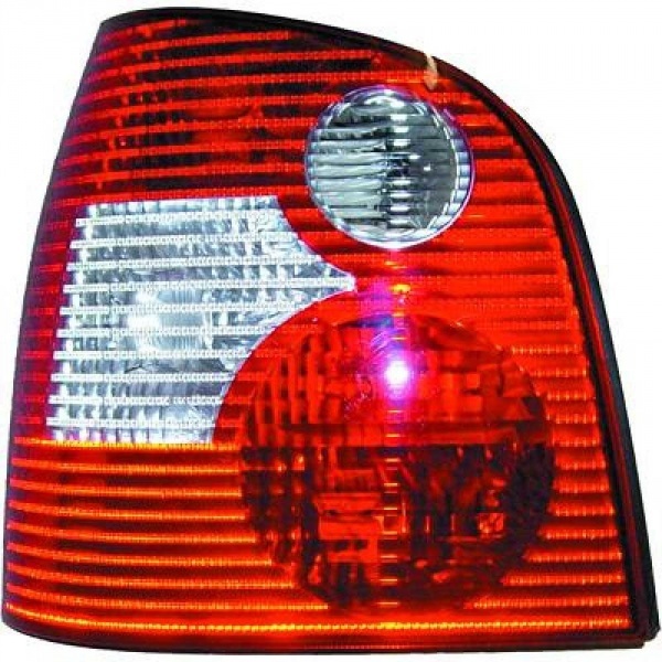 Feu arrière gauche VW Polo IV 9N 01-05 - Rouge / Clair