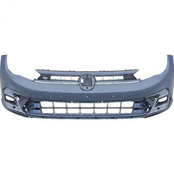 Pare choc avant VW Polo 6 AW phase 2 21-24 - PDC - look R