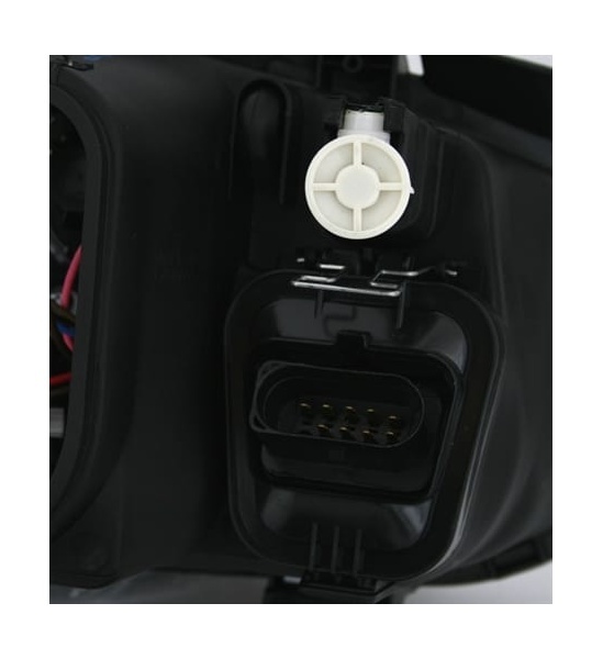 2 Phares Volkswagen GOLF 4 Design antibrouillards - Noir