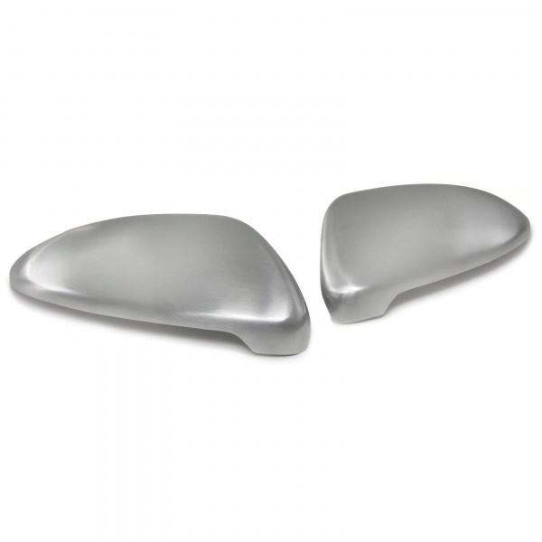 Coques adhesives retroviseur Chrome Mat pour VW GOLF 7 12-17
