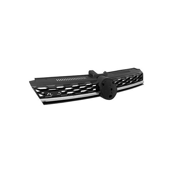 Grille calandre VW Golf 7.5 phase 2 (VII) 17-20 - look GTD - Noir brillant