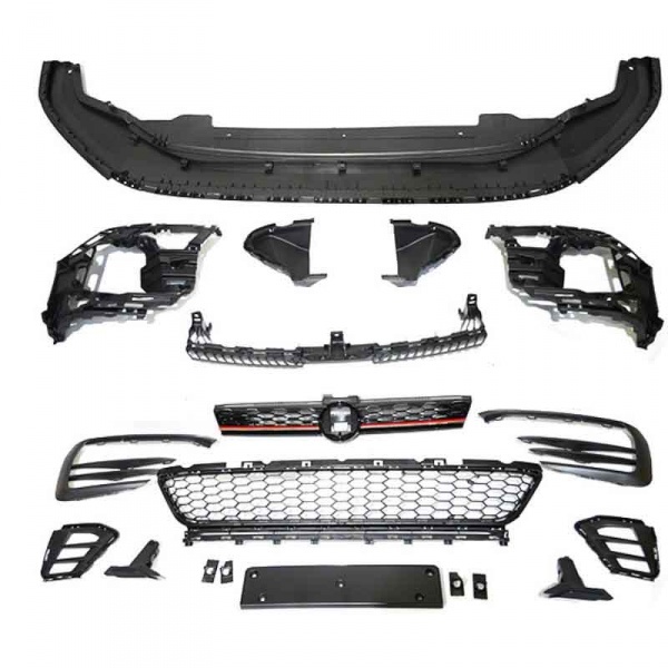 Kit carrosserie complet VW Golf 7 (VII) 12-17 look GTI facelift - sans DRL