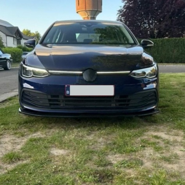 Grille calandre VW Golf 8 (VIII) 20-23 - look R avec LED - Noir brillant
