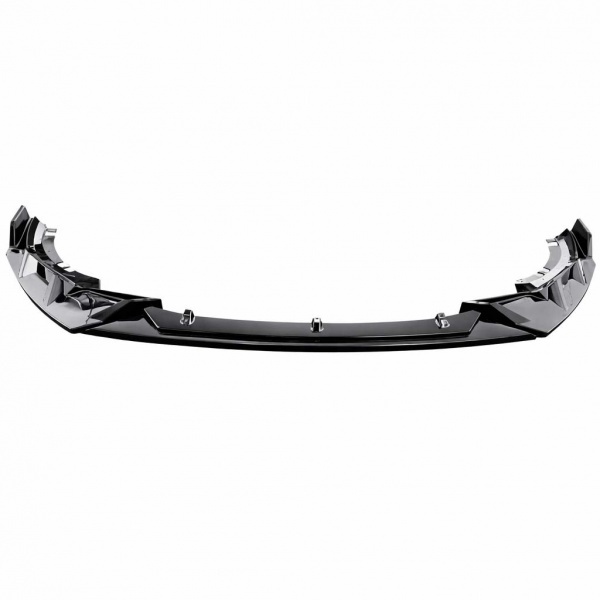 Spoiler lame avant - VW GOLF 8 GTI GTE GTD - R - Rline 20-23 - noir brillant