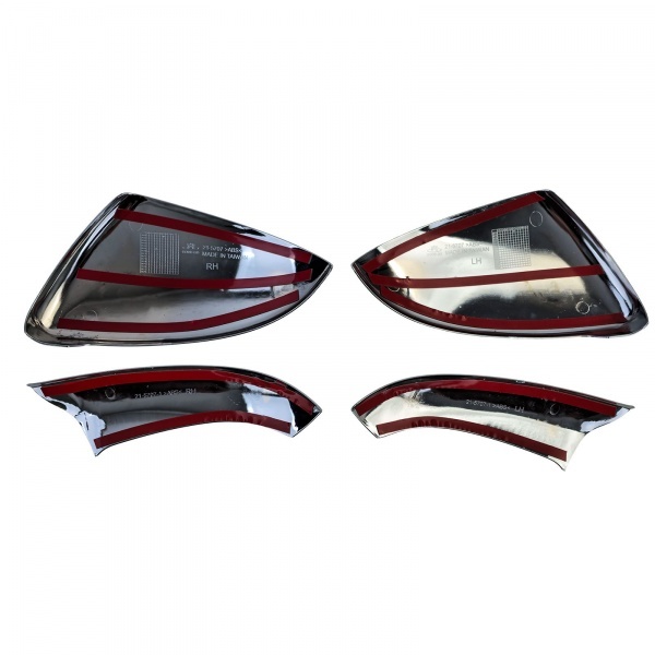Coques retroviseur Argent Mat pour VW GOLF 7 12-21 look alu