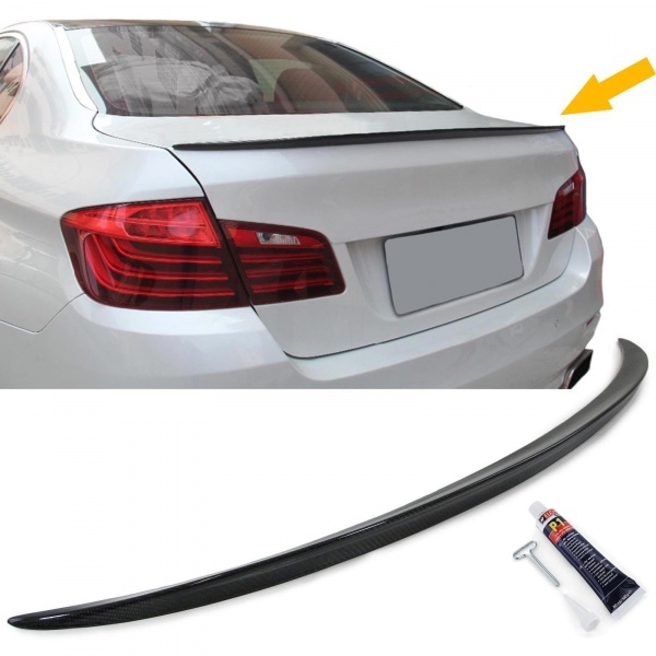 Becquet spoiler de coffre - BMW Serie 5 F10 10-16 - look M5 - vrai carbone
