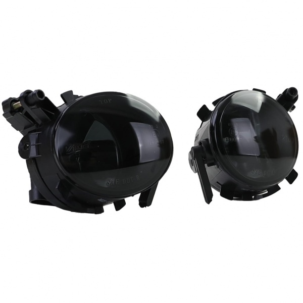 Antibrouillards gauche droit pour Seat Ibiza 6J - Leon 1P - Noir