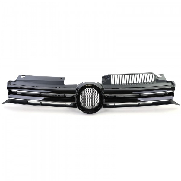 Grille calandre VW Golf 6 (VI) - look R - Noir