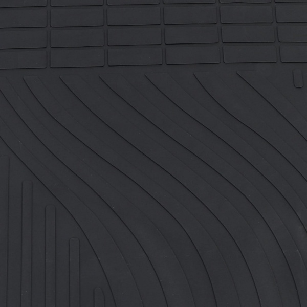 Lot de 4 tapis de sol caoutchouc pour Peugeot 208 12-19
