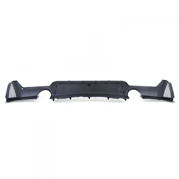 Diffuseur Echappement arriere BMW serie 4 F32 F33 F36 double sortie - noir brillant